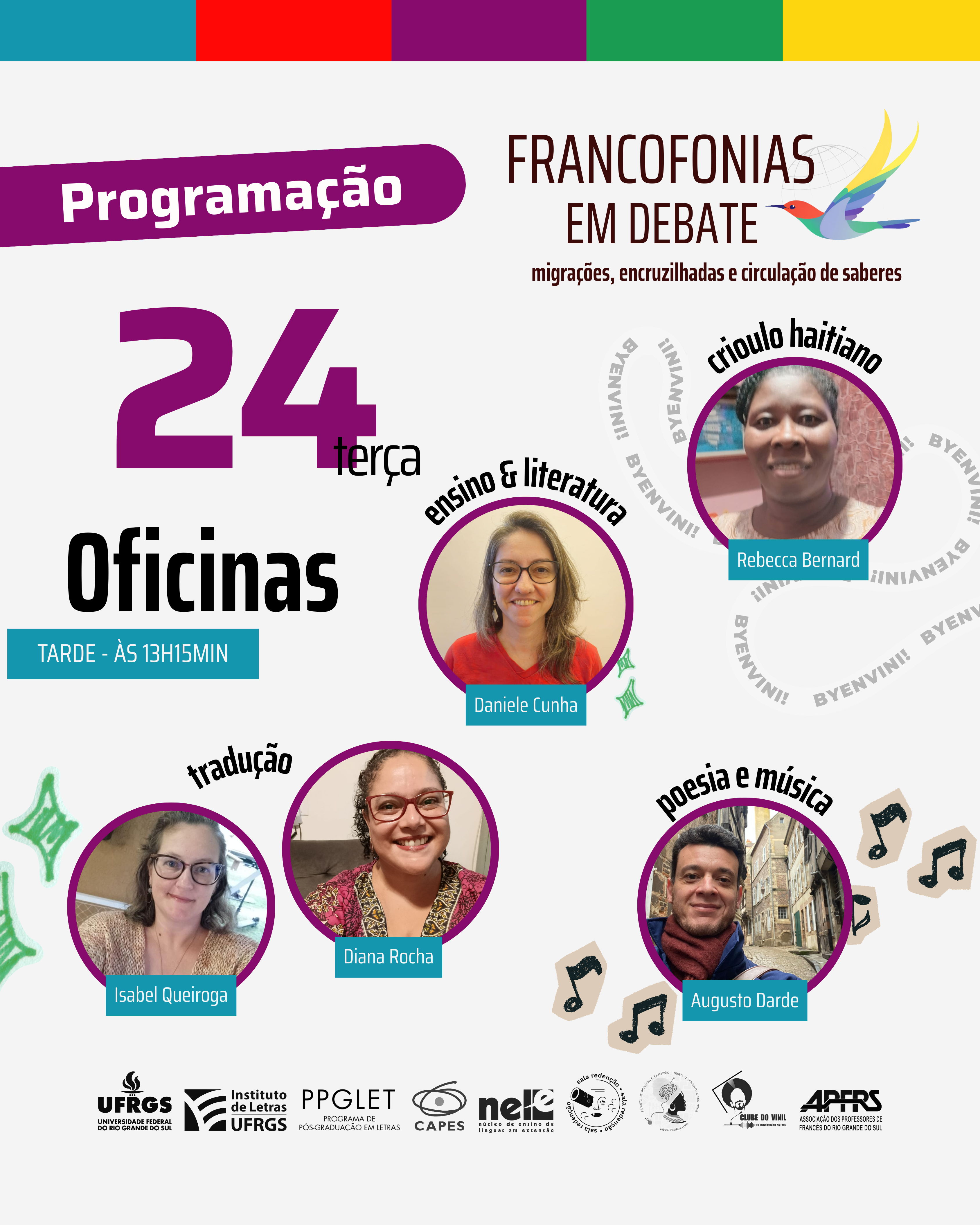 Francofonias em Debate : migrações, encruzilhadas e circulação de saberes